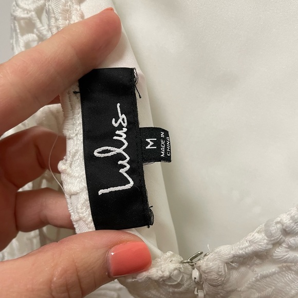 Lulus white dress - Picture 5 of 5